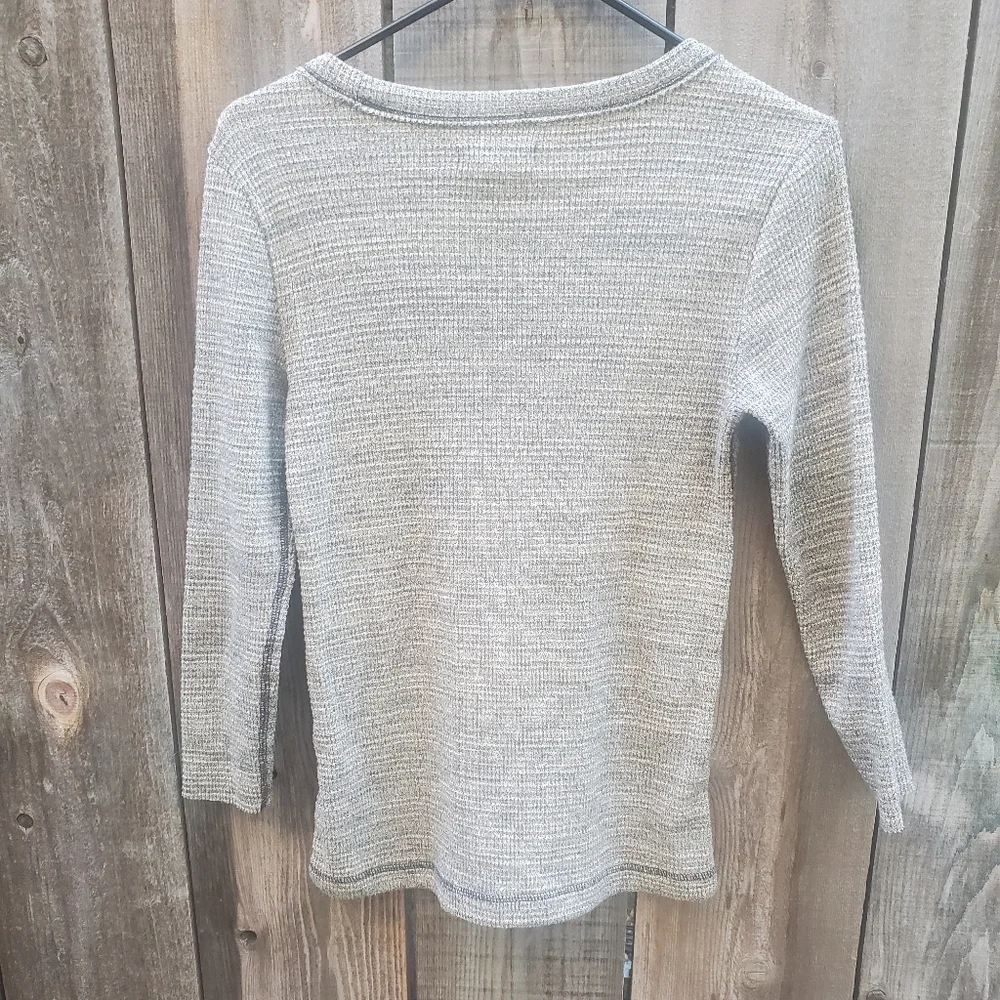 Madewell Thermal Side Button Tee Size Small - Picture 7 of 7